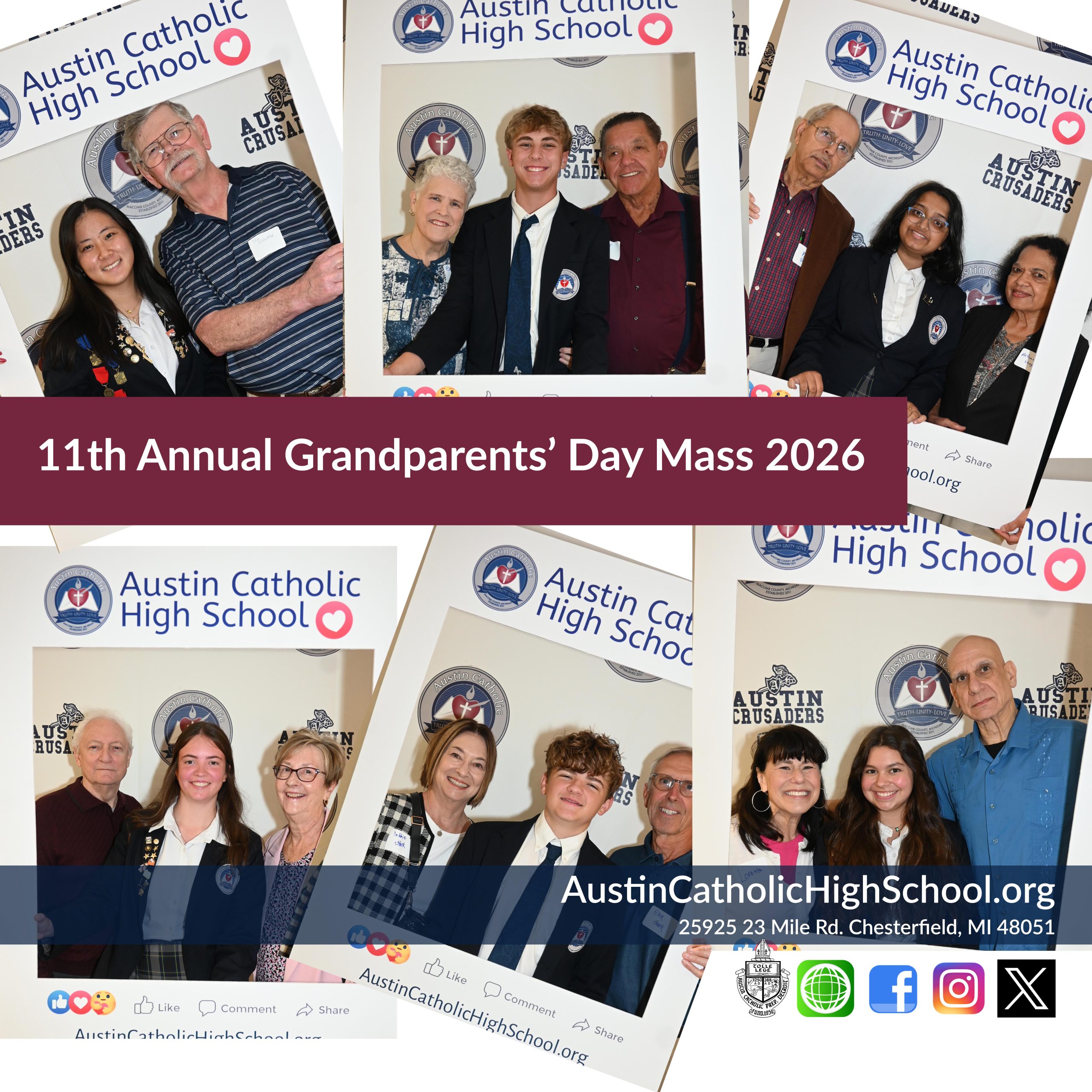 Austin Catholic High School Grandparents' Day 2026