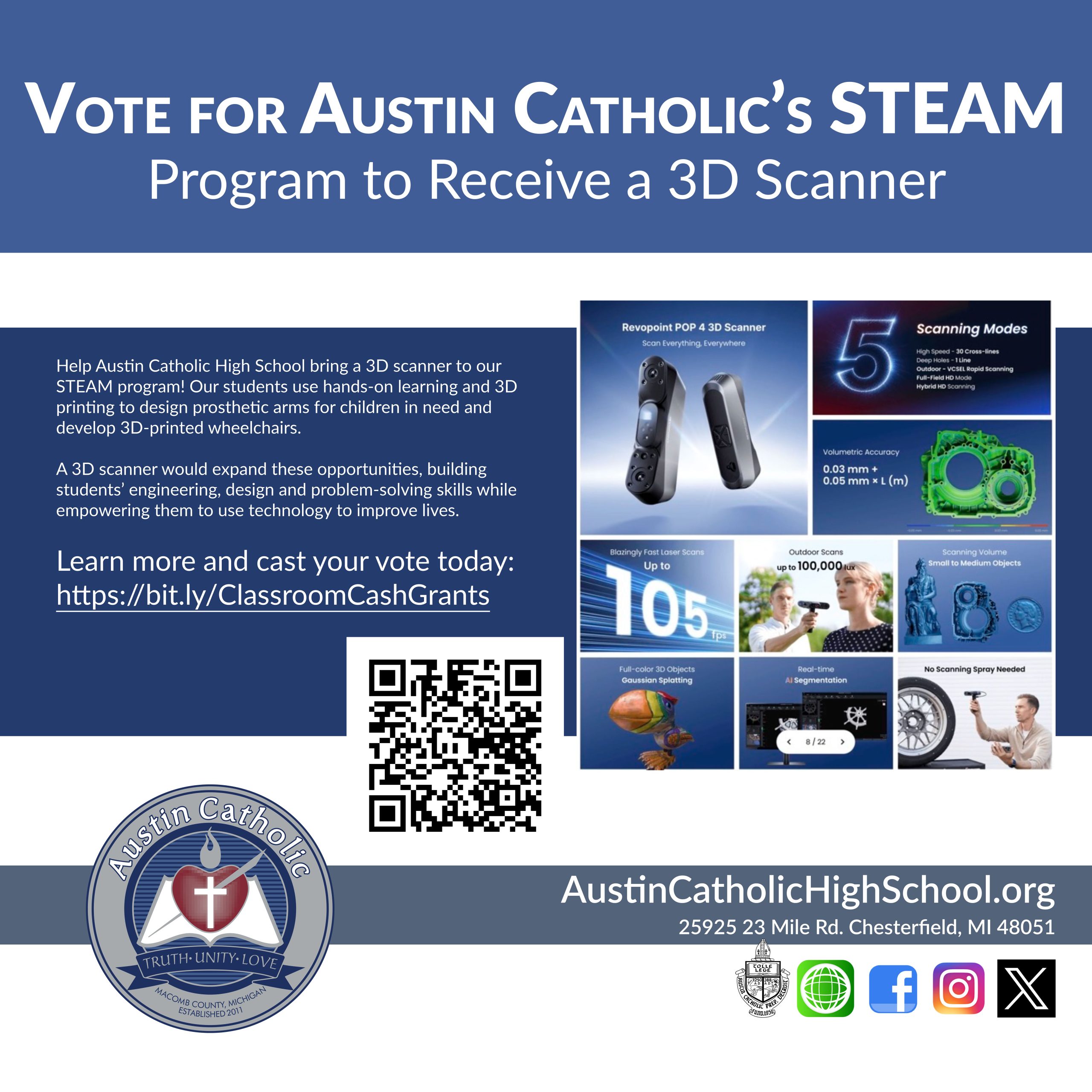Classroom Cash Grants Austin Catholic 